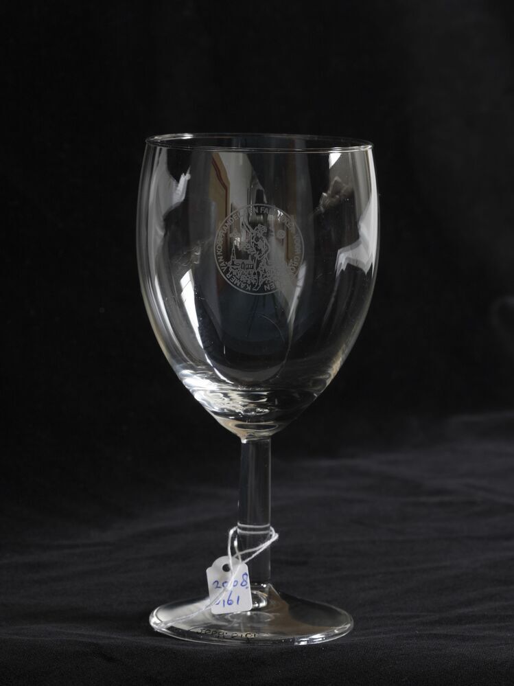 Wijnglas Kamer van koophandel en fabrieken voor Groningen